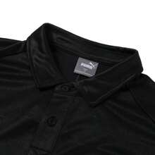 Men's Running, Fitness Training, Outdoor Casual Comfortable Short Sleeve Polo Shirt - Black - View 3