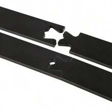 Kit de Rail pour Porte Coulissante simple, Ensemble Industriel Système pour Coulissante Intérieur extérieur, Style Roulettes / Style T / Style Droit, Longueur disponibel: 6FT / 183cm, 6.6FT / 200cm - Style droit - Voir 8