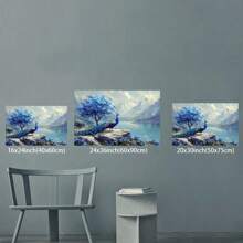 Modern Vintage Abstract Woman Canvas Art Print,    Wall Decor For Living Room & Bedroom Canvas Wall Art Ready To Hang