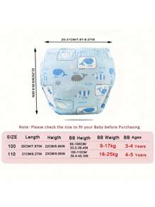 3 pièces Couche-culotte d'entraînement pour bébé et protection de couche lavable, sous-vêtement d'entraînement respirant 6 couches, couches en gaze respirantes pour toutes les saisons, couche-culotte d'entraînement pour enfants, couche-culotte lavable pour bébés, sous-vêtement d'entraînement lavable pour filles et garçons en formation à la propreté