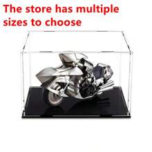 Assemble Clear Acrylic Box: The Perfect Display Case For Collectibles, Action Figures & Toys (4x4x4 Inch; 10x10x10 Cm) Christmas, Halloween, Thanksgiving Gift