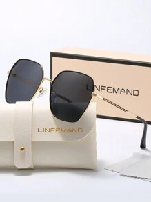 Kính thời trang tròng kính chuyển màu cổ điển LINFEMAND bằng kim loại, thích hợp cho hoạt động ngoài trời, lái xe, bãi biển, du lịch, quà tặng ngày lễ cho kỳ nghỉ bãi biển mùa hè, ngoài trời, du lịch - Nhiều màu - Xem 2