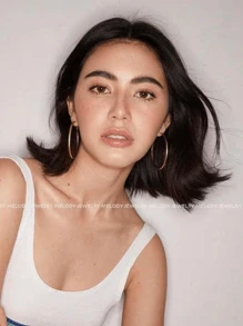 Brinco de Argola diâmetro 6cm europeu e americano fashion