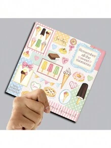 12 piezas de papel con patrón de flores y plantas vintage para scrapbooking, papelería creativa para Año Nuevo, San Valentín, Pascua, estilo retro, suministros de oficina, aprendizaje estudiantil, decoraciones de fiesta, tarjetas de felicitación, cajas de regalo DIY, caja de explosión, útiles escolares, regreso a clases