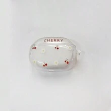 卡通 CD/樱桃/猫设计防震保护壳，适用于 Studio Buds+ 无线耳机 - 014櫻桃 - 查看 11