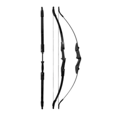 40lbs Recurve Archery Bow, Suitable For Left And Right Hand, Outdoor Archery Competition And Shooting Sports Equipment - Black - View 2