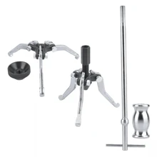 Kit De Extractor Rodamientos, 5 Pz De Acero Interno Externo - Plateado - Ver 5