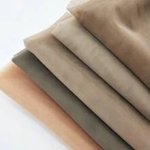 1 pezzo di tessuto di tulle svizzero da 1/4 di iarda per realizzare la base di parrucche in pizzo, accessori per reti per capelli, strumenti per tessitura, disponibile in 4 colori