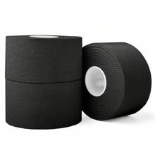Fita Esportiva | Fita Adesiva Protetora para Pulso e Tornozelo | Fácil de Rasgar, Sem Resíduos Pegajosos | Ideal para Atletas, Treinadores, Ginástica, Boxe, Field Hockey, Hockey, Acessórios de Academia, Bandagens, Fita Esportiva - Branco - Visão 12