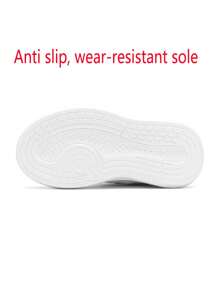 Zapatos versátiles con para niños, zapatos deportivos para niños y niñas, tenis casuales blancos de suela baja ligeros y cómodos, nuevos zapatos para correr para niñas, zapatos casuales de piel sintética para niños, zapatos planos, zapatos de skate, adecuados para actividades interiores/exteriores, días escolares, caminata diaria y correr
