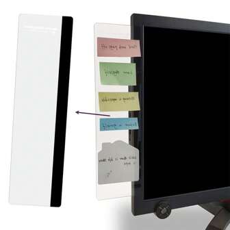 办公桌配件 显示器 备忘板 电脑留言板 电脑办公用品 便利贴架 家庭办公配件 桌面留言板 办公室装饰、学校用品、返校