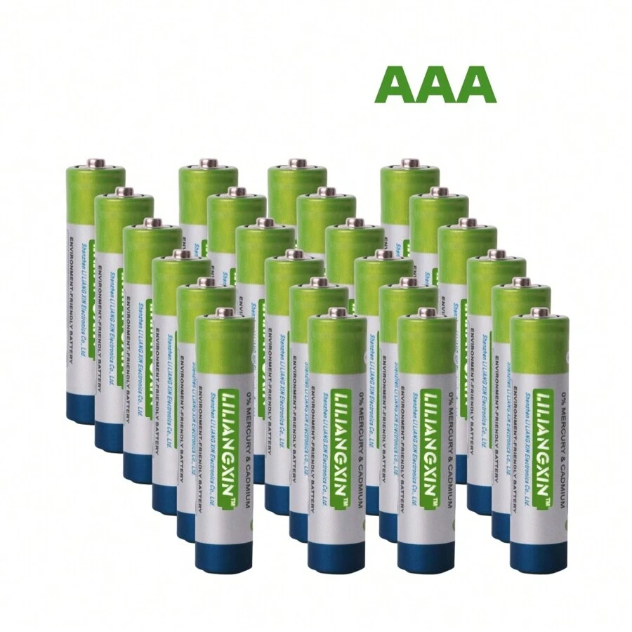 2024 New 1.5V AA/AAA Disposable Alkaline Batteries, Suitable For LED Lights, Toys, MP3 Players, Camera Flashes, Shavers, CD Players, Wireless Mice And Keyboards - AAA(LLX) - View 1