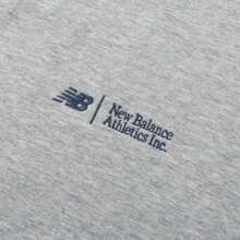 New Balance Fashionable Thermal Lined Sweatshirt, Comfortable For Fitness Training & Running, Casual Pullover, AWT44314-GHM