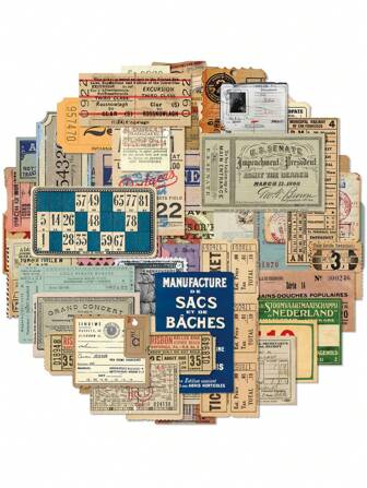 50 Pcs Aesthetics Cute Cat Theme Stickers For Water Bottle, Decorative Vinyl Stickers For Laptop Phone Kindle DIY Crafts,School Supplies,Back To School