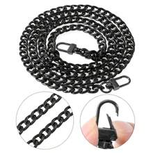 1条多功能链条肩带，配有耐用金属扣，适用于手提包和斜挎包，用途广泛 - 彩色 - 查看 3