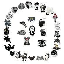 Horror Halloween Schuh Charms als Accessoires für Sandalen, Clogs, Anstecker, Abzeichen, Jeans Dekorationen und Schuhe
