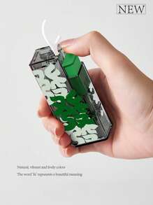 1pc Newest Dental Floss Portable Organizer Box With Dental Floss Included, Convenient For Carrying Out, Suitable For Couples, Friends, Family Members, Great For Christmas, New Year, Valentine's Day And Other Holidays