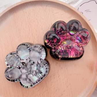 1 件星夜猫爪放松玩具 - 硅胶状柔软泥浆，可减轻焦虑，是完美的生日或圣诞节礼物，也是新年、复活节、生日礼物和小型派对礼物的完美选择