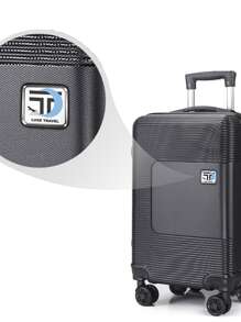 The Traveler 3-Piece Luggage Set (28", 24", & 20" Carry On) - Black