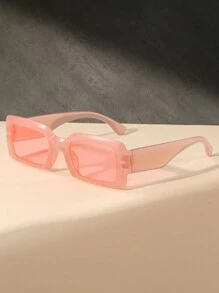 1 para okularów retro w kwadratowej oprawie, okulary przeciwsłoneczne unisex w stylu punkowym dla mężczyzn i kobiet, pochlebne