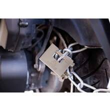 Warehouse Container Lock HEAVY DUTY 94mm Padlock High Security Shutter Lock UK - Silver - View 2
