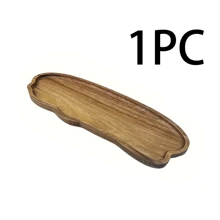 1/2/3pcs,Cloud Wooden Tray, Multifunctional Wooden Dining Plate - Elegant Coffee, Cheese, Dessert Dining Plate, Easy To Clean, Durable, Suitable For Indoor And Outdoor Entertainment, Dining And Gatherings - Suitable For Home Decoration And Kitchen Use