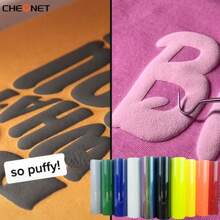 Cheonet 11 màu bó 25x30cm/9.8x11.8in 3D Puff Heat Transfer Vinyl - 11 sự kết hợp màu sắc - Xem 11