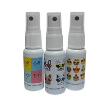 5 Limpa Lentes Mimo 25ml + 5 Flanela Cores Sortidas Óculos