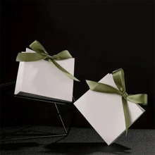 10 stuks/set, 10 stuks verdikte mini-cadeauzakjes van karton, snoepdozen voor bruiloften, bedankjes voor verjaardagsfeestjes, boodschappentassen, knutseltassen, feestdecoratie, zeer geschikt als cadeauverpakking voor Valentijnsdag.