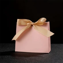 10 stuks/set, 10 stuks verdikte mini-cadeauzakjes van karton, snoepdozen voor bruiloften, bedankjes voor verjaardagsfeestjes, boodschappentassen, knutseltassen, feestdecoratie, zeer geschikt als cadeauverpakking voor Valentijnsdag.