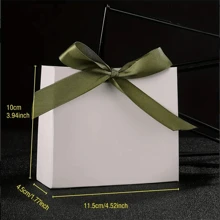 10 stuks/set, 10 stuks verdikte mini-cadeauzakjes van karton, snoepdozen voor bruiloften, bedankjes voor verjaardagsfeestjes, boodschappentassen, knutseltassen, feestdecoratie, zeer geschikt als cadeauverpakking voor Valentijnsdag.