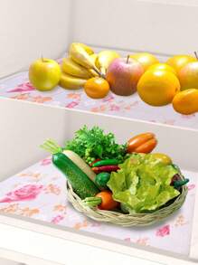 1 pieza Forro para estantes, no adhesivo, revestimiento de cajones, impermeable y resistente al aceite, revestimiento para gabinetes de cocina, para encimeras de cocina, mesas de comedor, estantes de zapatos, forros de plástico EVA para refrigeradores, estantes de despensa, protector de estantes. Día de San Valentín