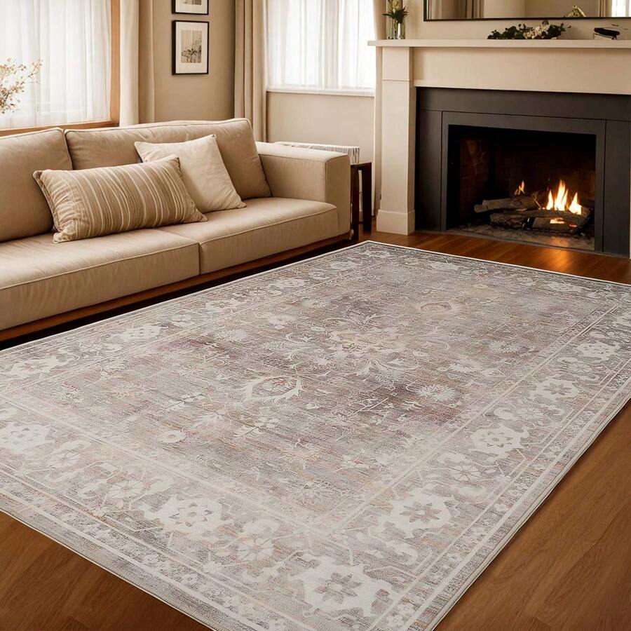 Carpet Area Rug Washable Rug Large Modern Abstract Living Room Rug Winter Warm Soft Anti-Skid Thin Carpet Indoor Floor Non-Shedding Carpets For Bedroom Dining Room Home Office Decor