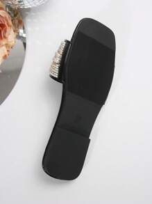 Women's Flat Sandals, Fashionable High-End Elegant Durable Comfortable Casual Durable, The Best Choice For Women - Black - View 7