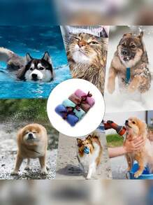 1Pc Super Absorbent Dog And Cat Bath Towels - Microfiber Towels For Drying Dogs & Cats, Pet Bath Towels For Grooming, Bathing & Washing, Quick Drying Dog Bathrobe Towel For Small, Medium, Large Dogs And Cats - Soft Pet Towels For Grooming, Bathing, Washing - Dog Must Haves And Cat Essentials - Pet Bathing Supplies For Dogs And Cats - Pet Drying Towels For Dogs & Cats