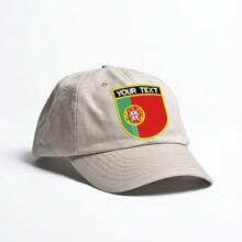 Maßgeschneiderte 2 Teile Flagge in Schildform Abzeichen Namensschild Stickerei Aufnäher für Hut, Kappe, Tasche mit Bügel- oder Klettverschluss Rückseite