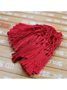 10PCS/20PCS/100PCS Mini Tassel Tassels Chinese Knot Tassel Bookmarks Tassel Pendant Decorative Tassel, Multi-Color Optional, For Gift Box, Pillow, Scarf - Multicolor - View 9