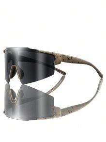 1 Pair Fashion Sport Fashion Glasses, Cycling Glasses, Running Glasses, Suitable For Outdoor Sports, Cycling, Running, Hiking And Other Outdoor Activities Easy Comfort Casual Outfits Outdoor Cycling Glasses For Summer Beach Vacation,Outdoor,Travel