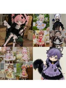 Caja ciega con muñeca BJD auténtica de 12 pulgadas de "Bosque de sueños dulces", muñeca articulada de moda, figura de muñeca, delicado regalo de muñeca para niñas, caja ciega extremadamente linda