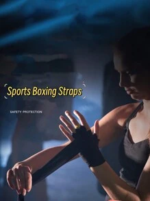 2pcs Boxing Hand Wraps, Martial Arts Hand Bandages, Sweat-Absorbent Fitness Hand Wraps, Muay Thai Hand Wrap