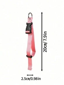 NYXIA 1/2/3/4pcs Suitcase Packing Strap Anti-Theft Multifunctional Hanging Buckle With Black Pink Outer Strap, Outdoor Sports Fixed Strap, Portable Travel Anti-Theft Buckle Luggage Strap, Jacket Clip, Backpack Clothespin, Bag Clip For Carrying Support,Available In Two Colors,A Must-Have For Travel, A Gift For Friends,Family Who Love Traveling Bag For School School Accessories School Stuff - Multicolor - View 4