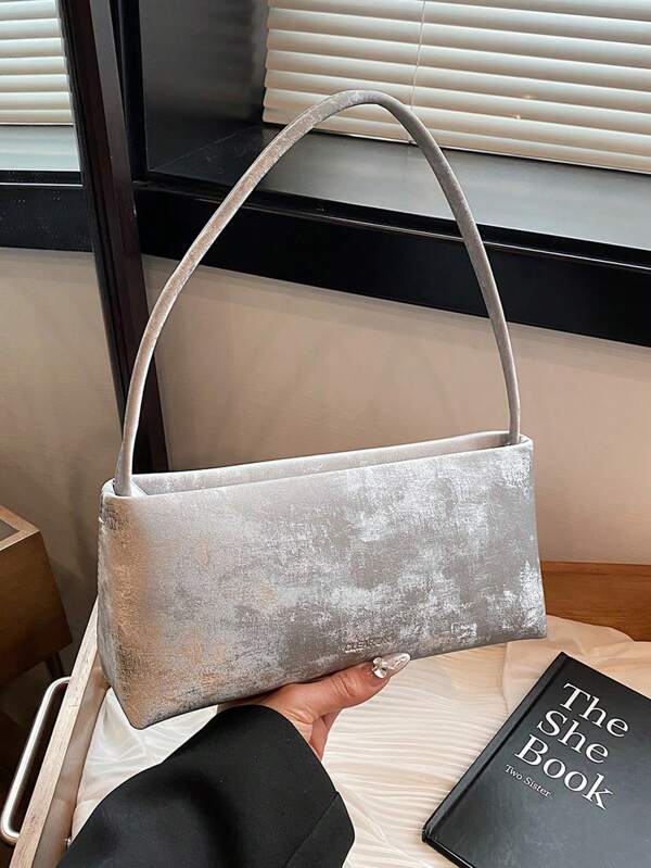Bolso versátil y sencillo de moda para debajo del brazo, bolso cuadrado pequeño, adecuado para el transporte, bolso de hombro y cruzado