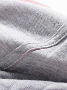 4 件套女士加大码印花前扣无钢圈休闲内衣文胸，隐形无钢圈，防止乳房下垂和挤压，提升 - 彩色 - 查看 4