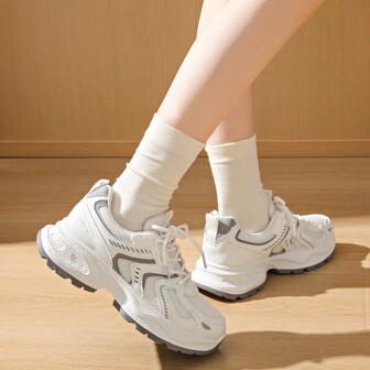 女士新款户外运动鞋、厚底休闲厚底运动鞋、徒步鞋和徒步旅行鞋