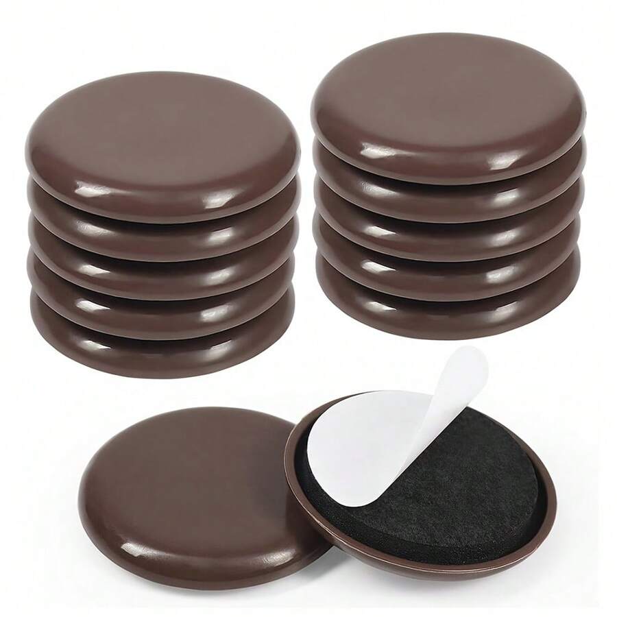 20x Möbelgleiter Selbstklebend - Schweres Bewegen Leicht Gemacht | Schutz Für Böden