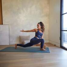 Lite: Tapete de Yoga, Negro, 4.mm - Verde salvia negra - Ver 6
