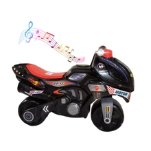Angelín Baby Is-612A Ride-On Motorcycle With Light And Sound - 黑色 - 查看 6