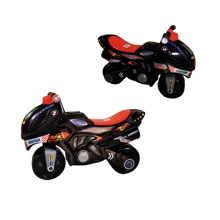 Angelín Baby Is-612A Ride-On Motorcycle With Light And Sound - 黑色 - 查看 2
