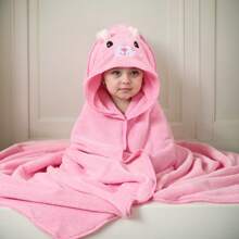 1 bucată unisex, absorbant, moale, cu glugă, prosop cald de baie pentru bebeluși, halat de baie, îmbrăcăminte de dormit, pătură de înfășat, potrivit pentru baie, plajă, multi-sezon, utilizare cu mai multe ocazii