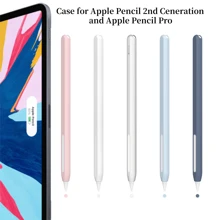 Silicone Skin Sleeve Cover Compatible With Apple Pencil Pro&2nd Generation Protective Sleeve